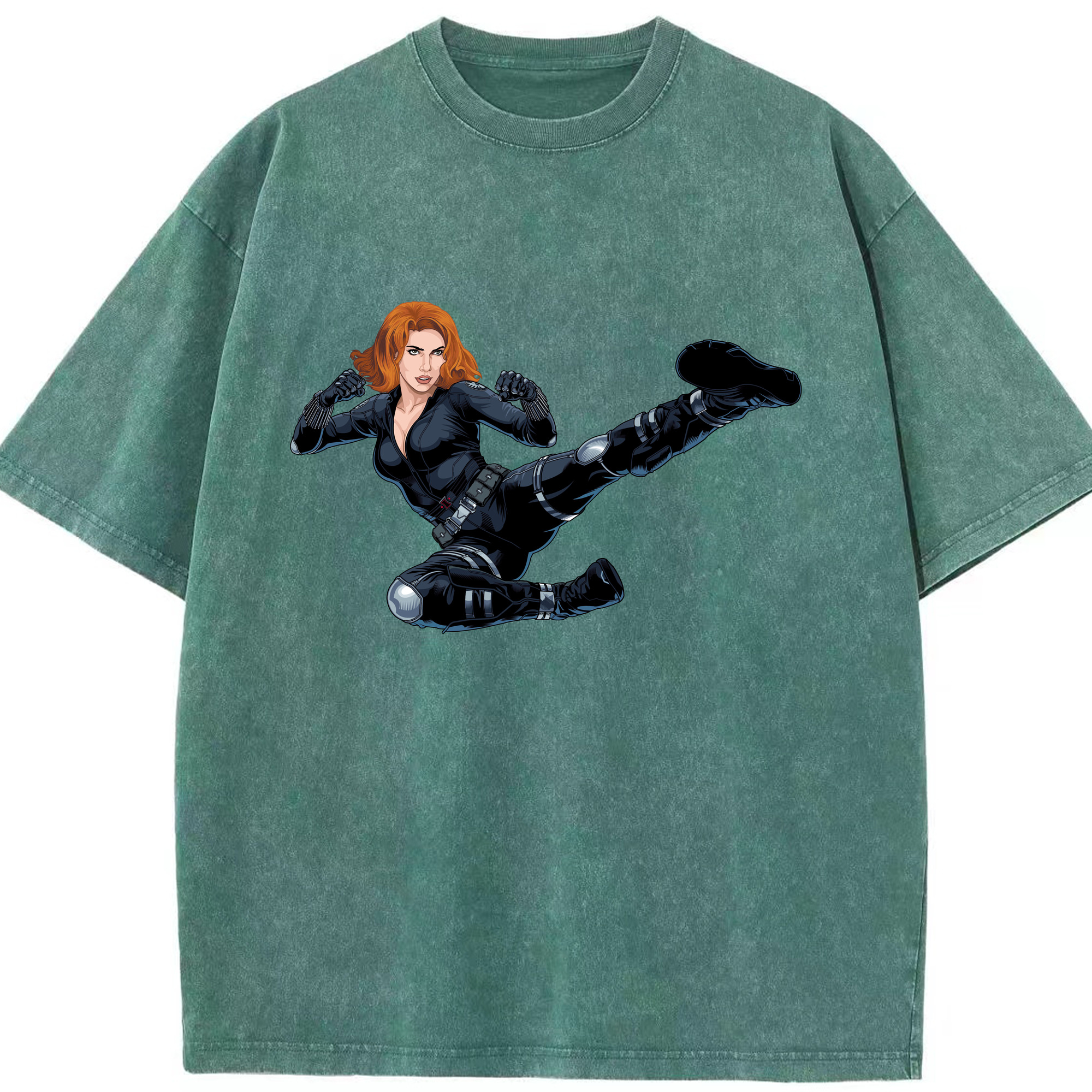 （画像用） アベンジャーズ The Avengers 綿100% ヴィンテージ風 半袖Tシャツ（フロントプリント）